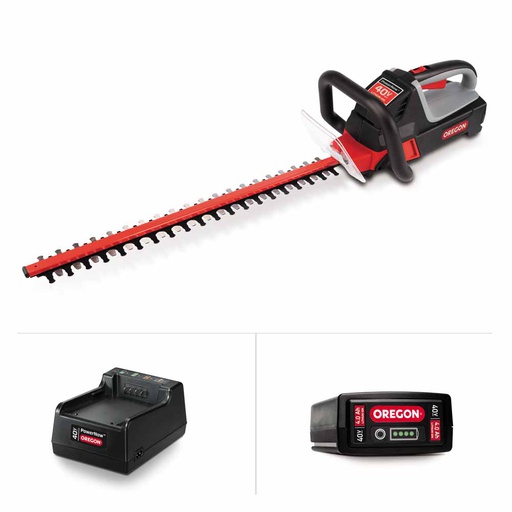 [OEP-585212] Oregon HT250 Hedge Trimmer with 4.0 Ah Battery and C650 Charger 585212