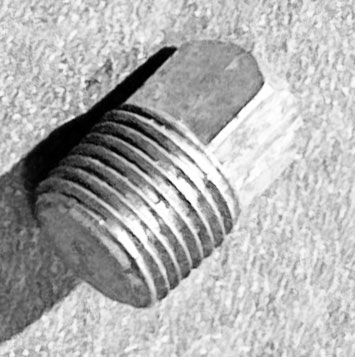 [BS-1668971SM] Briggs &amp; Stratton Genuine 1668971SM FITTING-PIPE PLUG Replacement Part