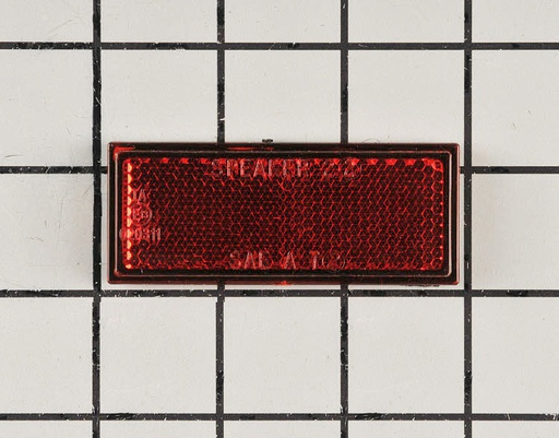 [BS-1701600SM] Briggs &amp; Stratton Genuine 1701600SM REFLECTOR-REAR RED 1. Replacement Part