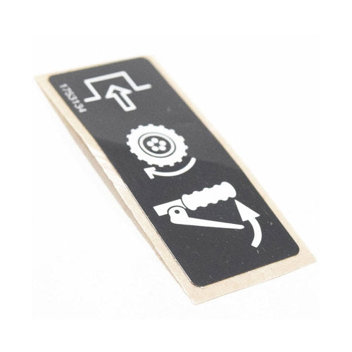 [BS-1753134YP] Briggs &amp; Stratton Genuine 1753134YP DECAL TRACTION Replacement Part