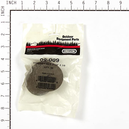 [OEP-09-009] Oregon WASHER FIBER 2 1/4IN X 3/8IN 09-009 Genuine Replacement Part