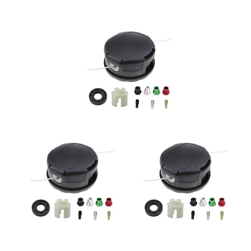 [AH-99944200907-3] 3 PK Trimmer Head for Speed Feed 400 Bump Feed Echo 99944200907 Shiandaiwa